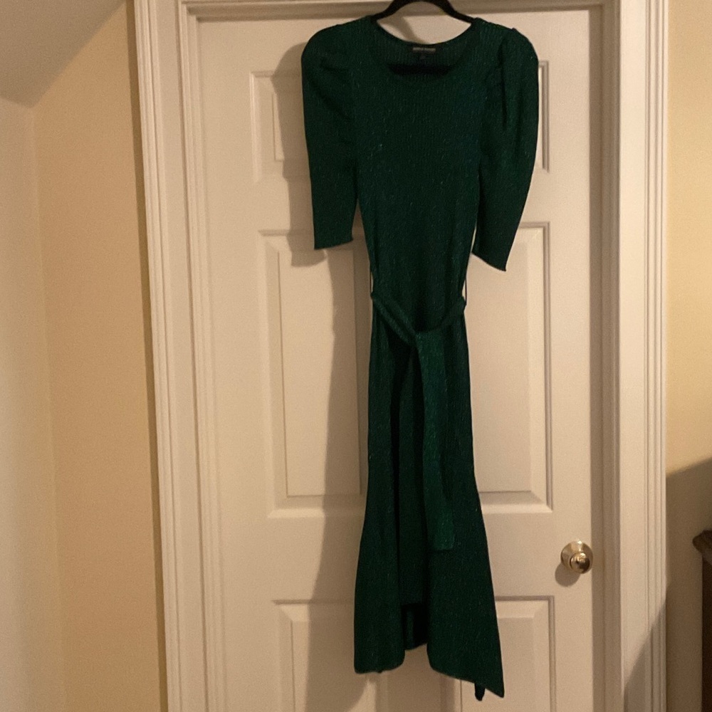 Jealous Tomato Teal Long Sleeve Dress